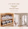 Horizontal Wardrobe Curtain with Rail - Sheer Dust Cover & Decorative Pull, No-Drill Installation.