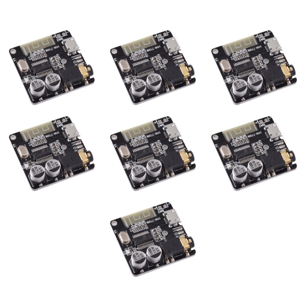 MP3 Lossless Decoder Board Bluetooth-Compatible 4.1/5.0 3.5mm Audio Aux Decoding Player Amplifier Board Micro USB 5V Powered