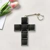 Keyboard Fidget Toy Stress Anxiety Relief 6 Keys Keyboard Clicker Keychain Portable Travel Decompression Button Sensory Toy