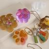Diy Keychain Drip Mold Resin Flower Cat Claw Pentagram Pendant Silicone Mold