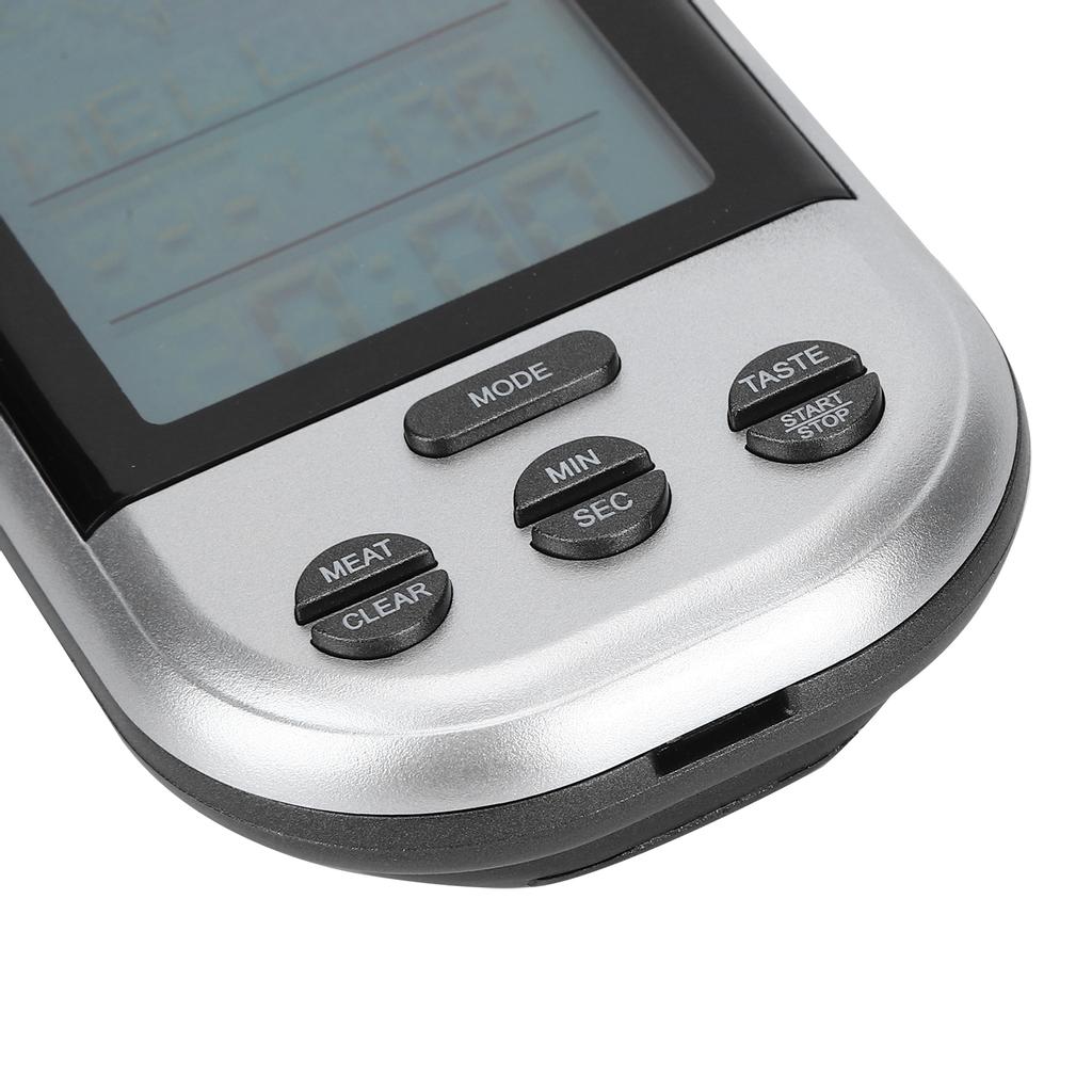 Wireless Electronic Digital Food Meat Thermometer with Probe for Grilling BBQ Cooking Home Kitchen