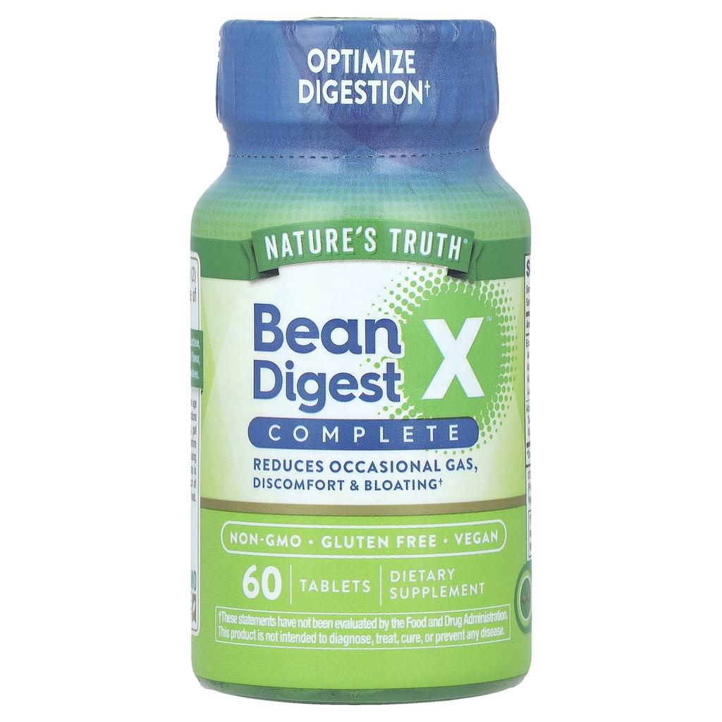 Nature's Truth Ean Digest X™ Complete, 60 Tablets
