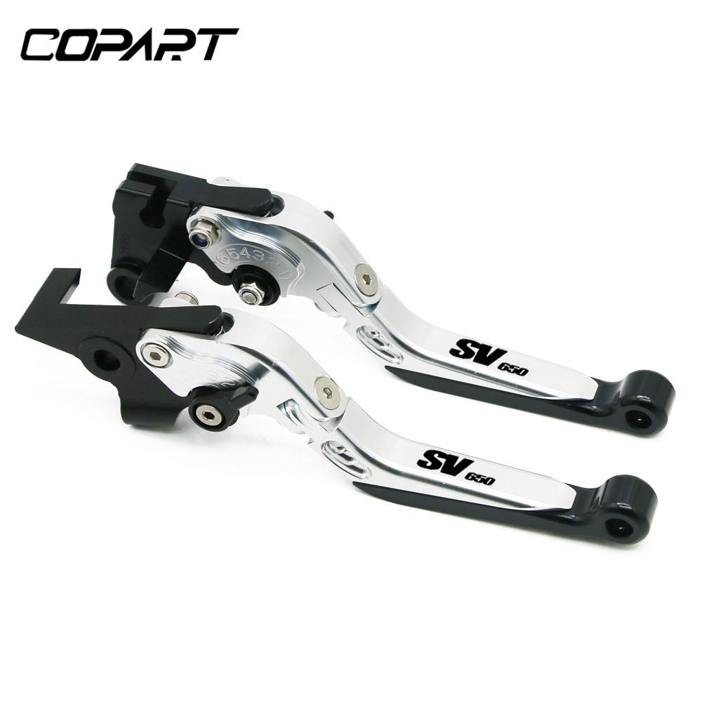 For SUZUKI SV650 SV650S SV 650 1999-2009 Motorcycle Accessories Adjustable Folding Extendable Brake Clutch Levers