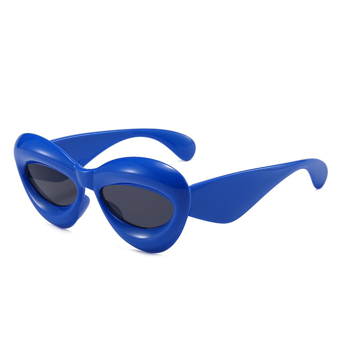 

Новые надувные очки, забавные очки для подиума, уличные солнцезащитные очки, красочные модные очки, декоративные очки синий