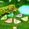 10Pcs Miniature Pigeon Home Decor Diy Accessories Luminous Dove Glow At Night Doll House Decoration Fairy Garden Decorate