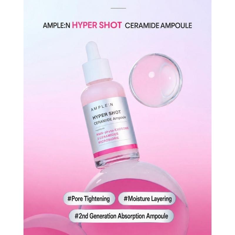 [Coreana] AMPLE:N Hyper Shot Ceramide Ampoule (50ml / 1.69 fl. oz)