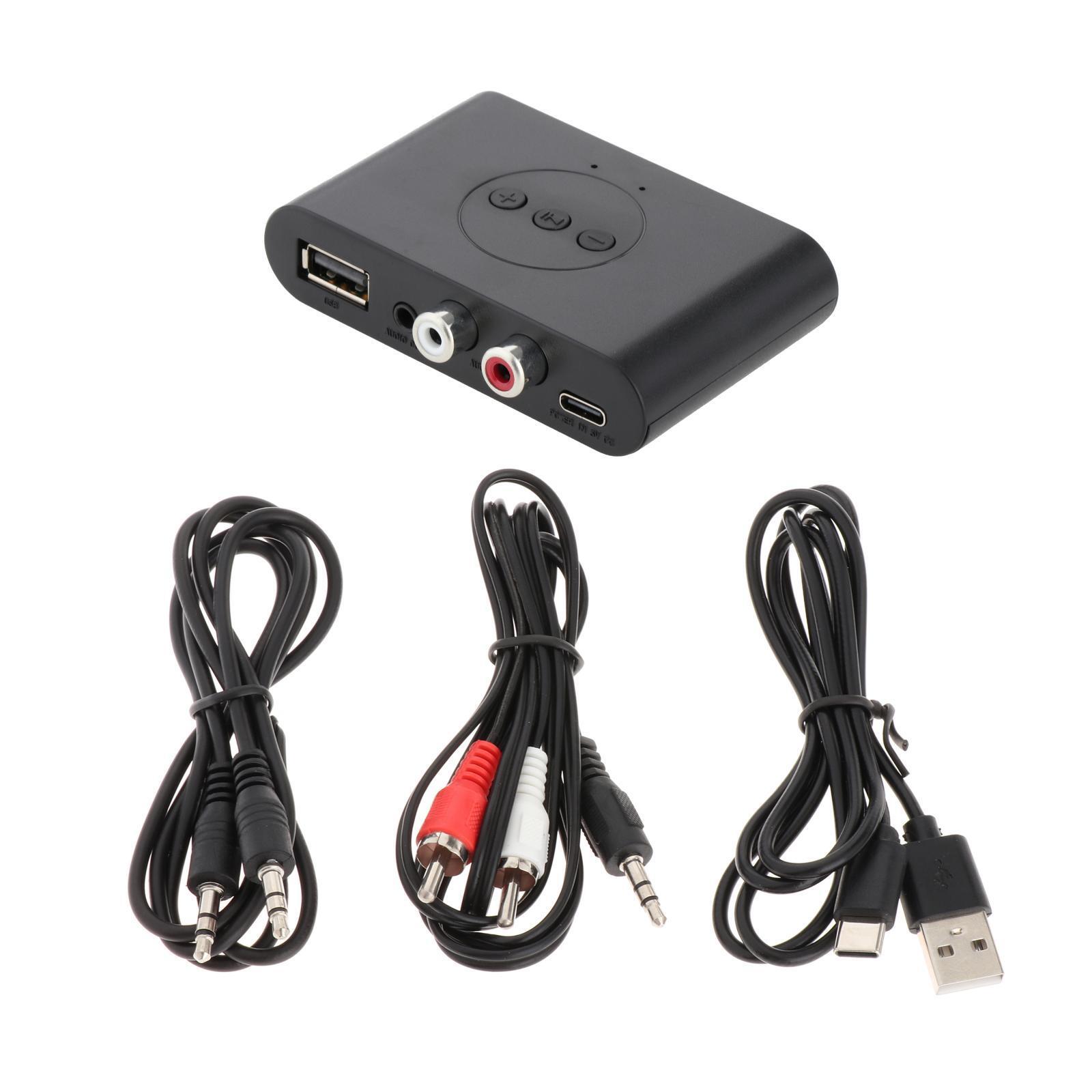 

Адаптер Bluetooth RCA Portable Audio 5.0 3,5 мм для домашнего ресивера стерео
