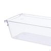 Clear Drawer Organizer Desk Storage Bin Stationery Holder Divider Box for