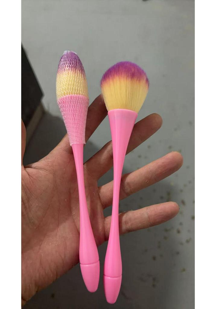 Cross-Border Soft Bristle Makeup & Nail Art Brush Set: Fluffy Loose Powder, Blush, and Dust Brushes