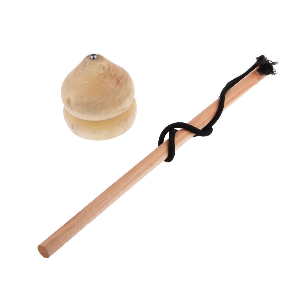 Unique Wooden Spinning Top Kid Toy 