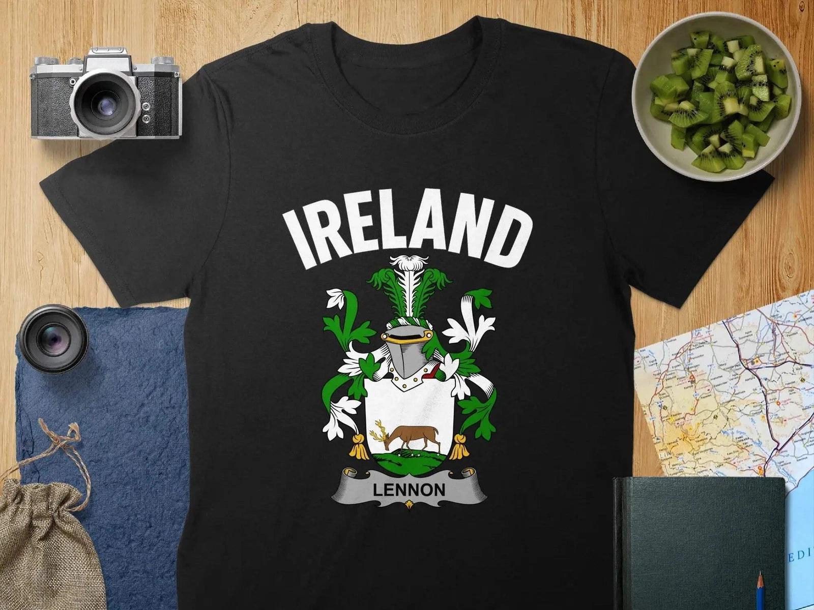 Lennon Coat Of Arms Irish T-Shirt 4XL