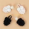 49MD Hand Sewing Fasteners Cheongsam Knot Pearls Closure Button Clothing Decoration Traditional Hand Costume Accessory 10PCS