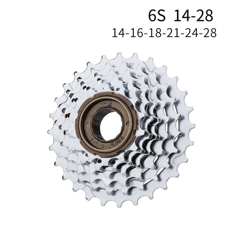 Bicycle Freewheel 6 7 8 9 10 Speed 11t-36t Mountain Bike High-strength Steel Modified Threaded
