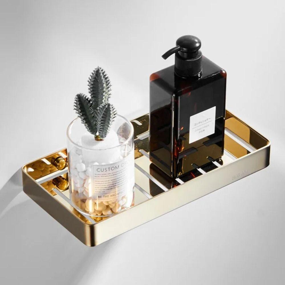Hollow Mesh Design Stainless Steel Soap Holder Bathroom Soap Storage  Toiletries Arrangement