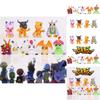 9pcs Digimon Adventure Figures Pvc Toys Xmas Gifts Cake Toppers Collectible