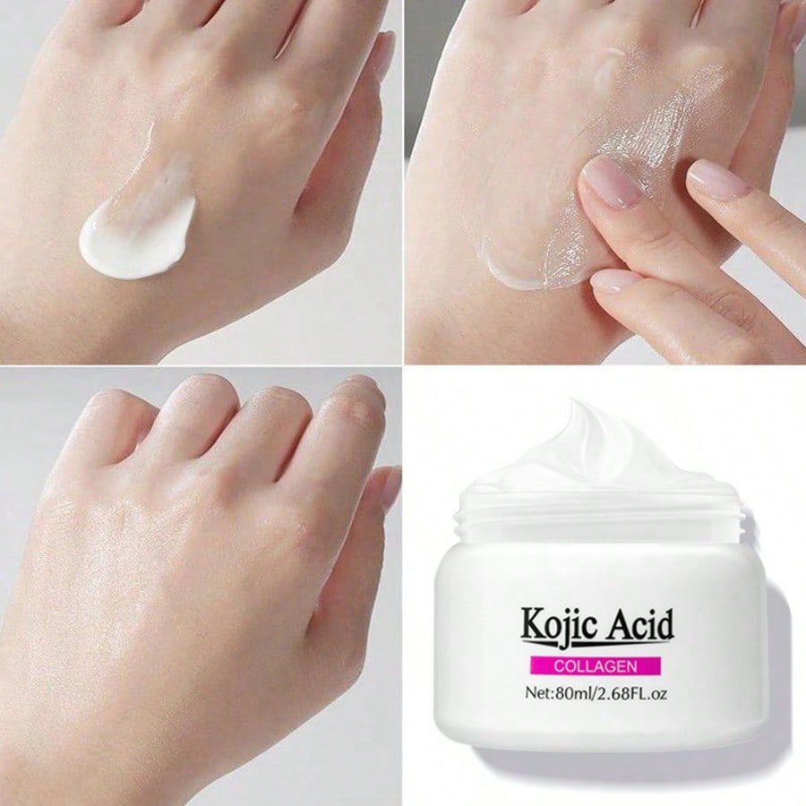 1PC bone collagen kojic acid face cream moisturizing, moisturizing and brightening