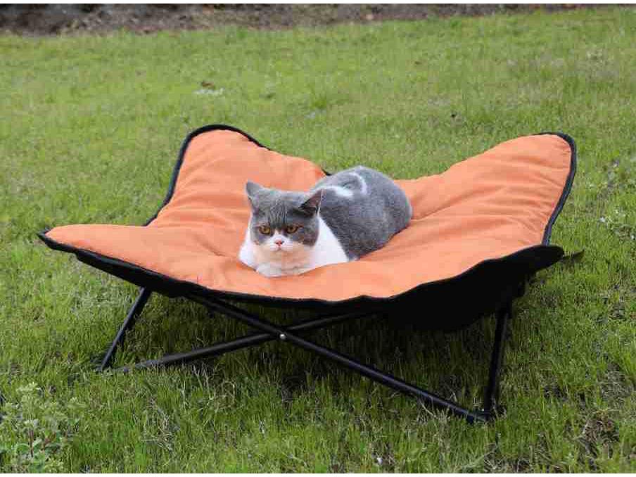 Portable Folding Detachable Pet Bed for Cats & Dogs - Outdoor Camping Bed