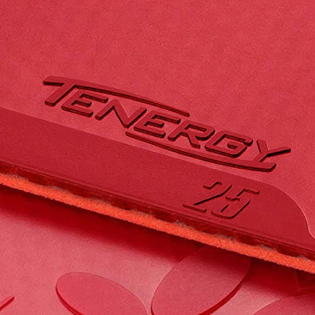 Butterfly Table Tennis Rubber Tenergy 25 Back Soft Tension 05810 Red Thick (Spin)