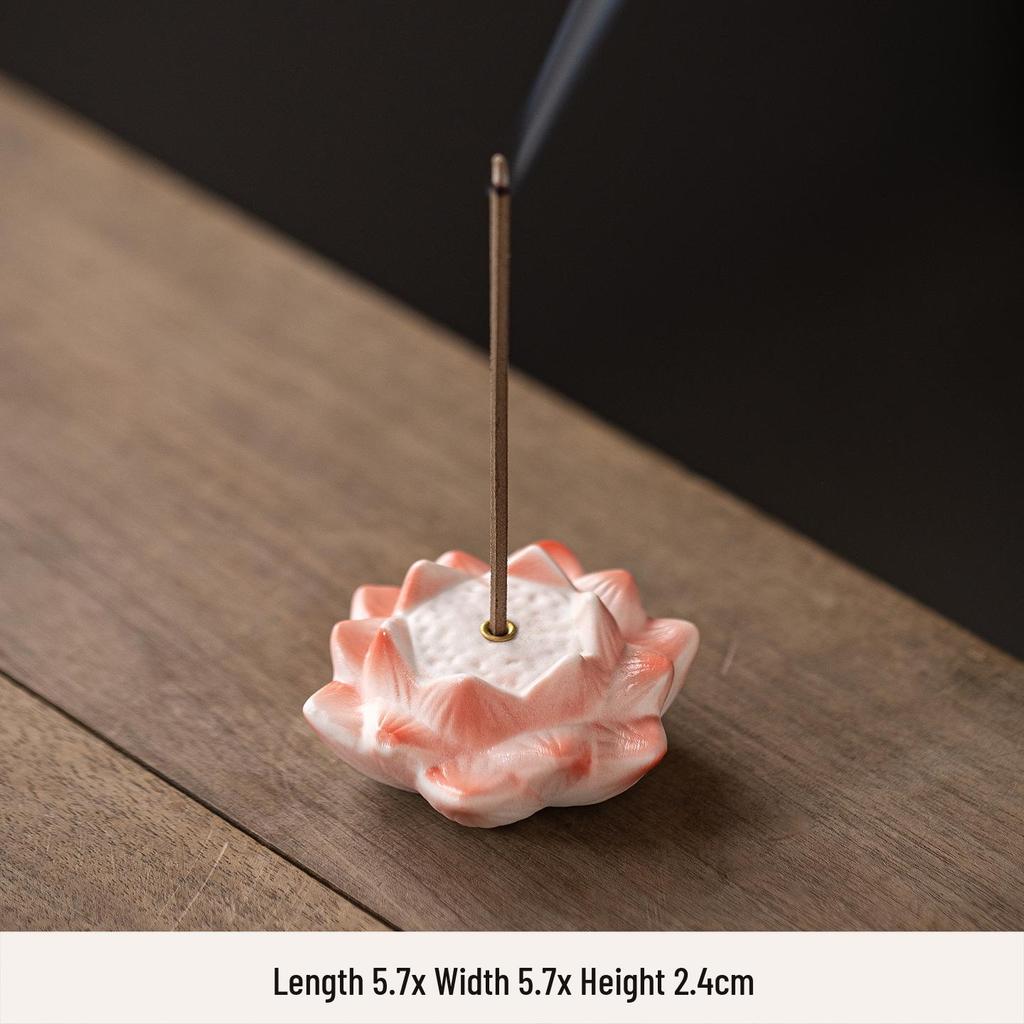 Handmade Ceramic Lotus Leaf Ornaments for Home, Office, or Showroom Decor
