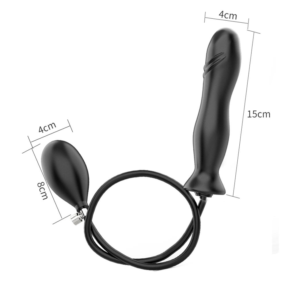 Go Out Silicone Inflated Super Big Anal Plug Dildo Pump Butt Plug Anal Dilator Prostate Massage Anus Extender Dilatador Sex