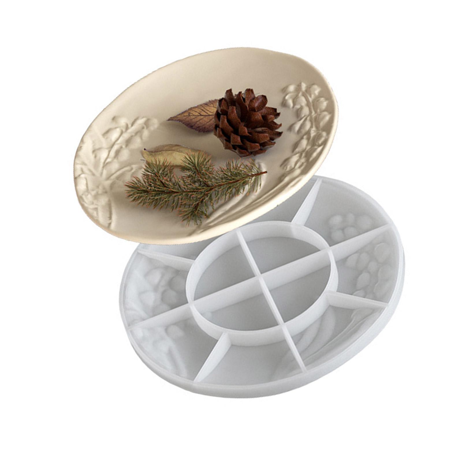 

Вінтажна тиснена овальна/кругла/квадратна силіконова форма для підносу для смоли, цементу, DIY ремесел, виготовлення органайзера для ювелірних виробів 2