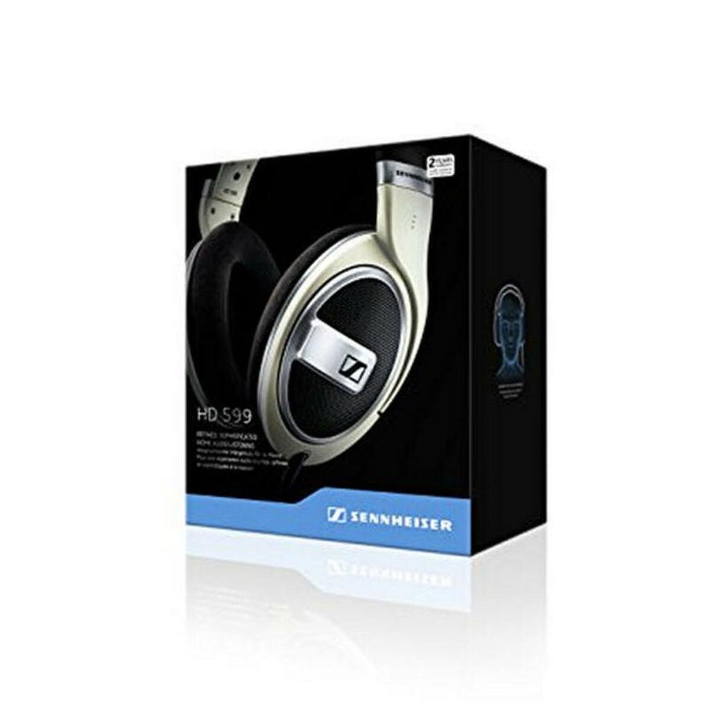 Sennheiser HD 599 Headphones Wired Open-Back Ivory/Brown