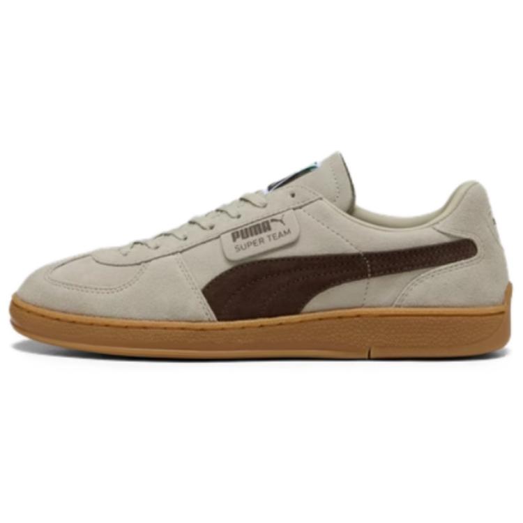 Puma Super Team Desert Dust Kaštanově hnědé Unisex Tenisky Krémová Gumová 403171-01