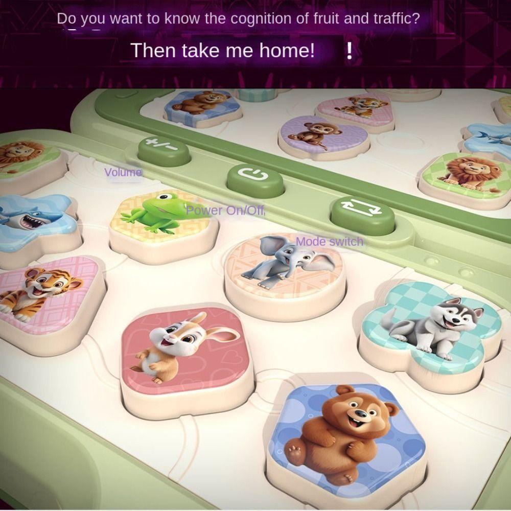 Early Education Tablet Phone Toy Electronic Finger Dance Machine Teach Alphabet Numbers