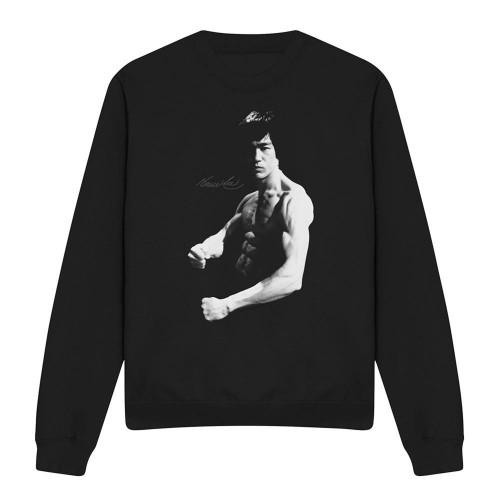 Bruce Lee Unisex Adult Stance Sweatshirt