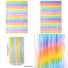 Stylish Macaron Gradient Drip Curtain For Festive Celebrations And Themed Parties