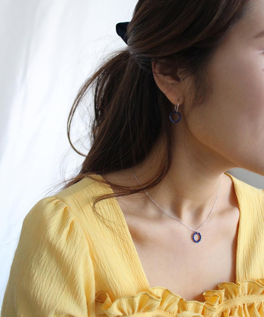 Madin'Ly Lapis Necklace