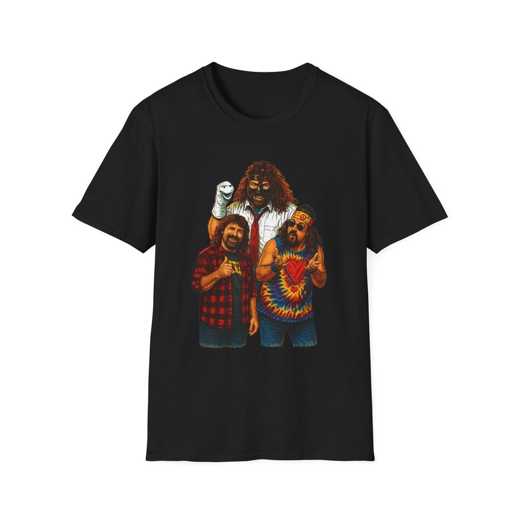 T-Shirt Mick Foley Cactus Jack Dude Love, Maglietta Wrestling, Regalo Fan, Retrò