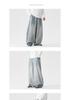 Men's Plus Size Hong Kong Style Straight Leg Harem Pants - Autumn/Winter Casual Loose Fit Lantern Jeans