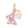 Copper Full Series Of A-Z Letters Pendant Charms For Originalbracelet Charm Necklace Diy Female Jewelry