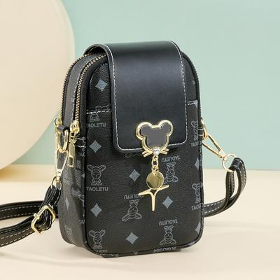 Women's Bag Vertical Mobile Phone Bag Shoulder Crossbody Bag Key Coin Purse