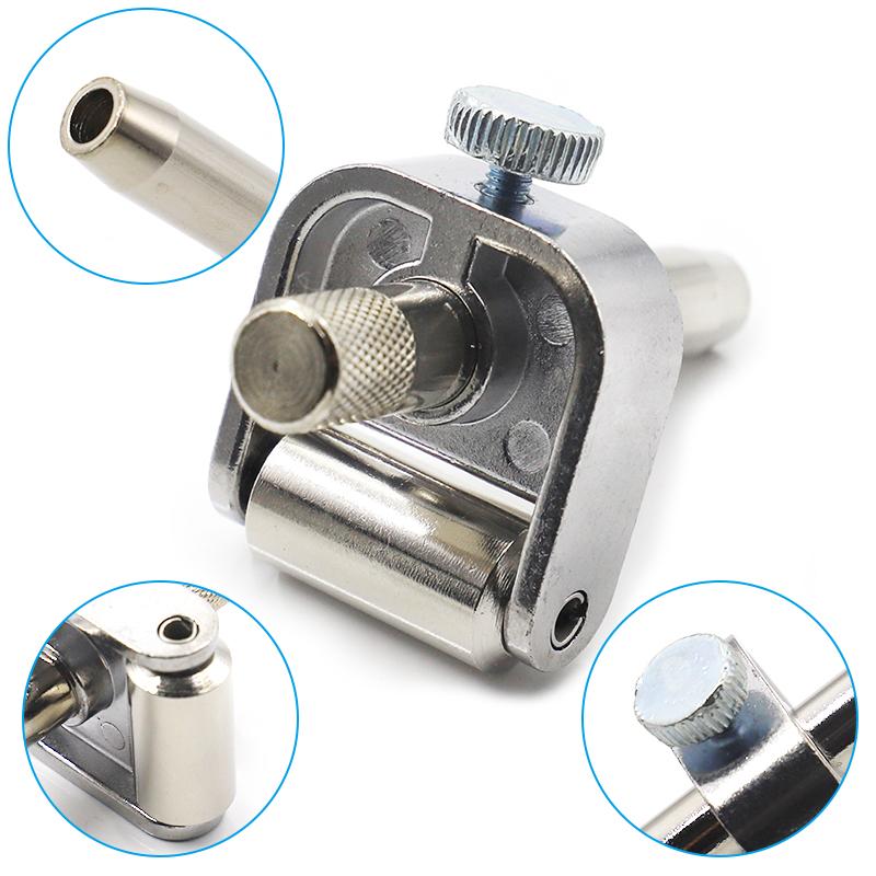 1pcs DIY Leather Repairing Sharpener Tool, Rotary Angle Adjuster Sharpening Stand, Leather Tool's Head Positioner Holder Tool