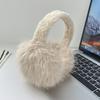 Winter Warm Folding Ear Warmer Thickened Soft Plush Earflaps  For Women Men Outdoor