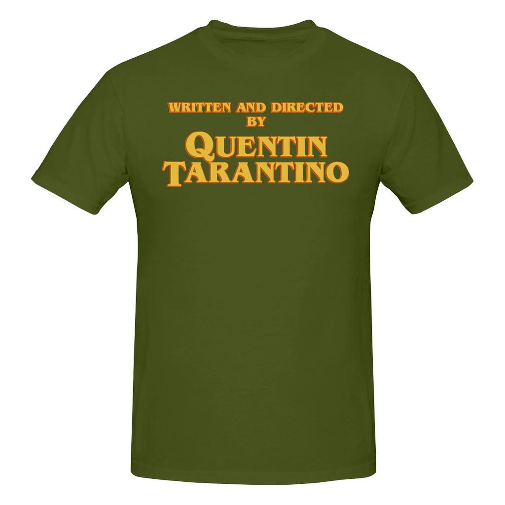 Divertente Scritto E Diretto Da Quentin Tarantino T-shirt Stampata Unisex T-shirt Unisex Palestra