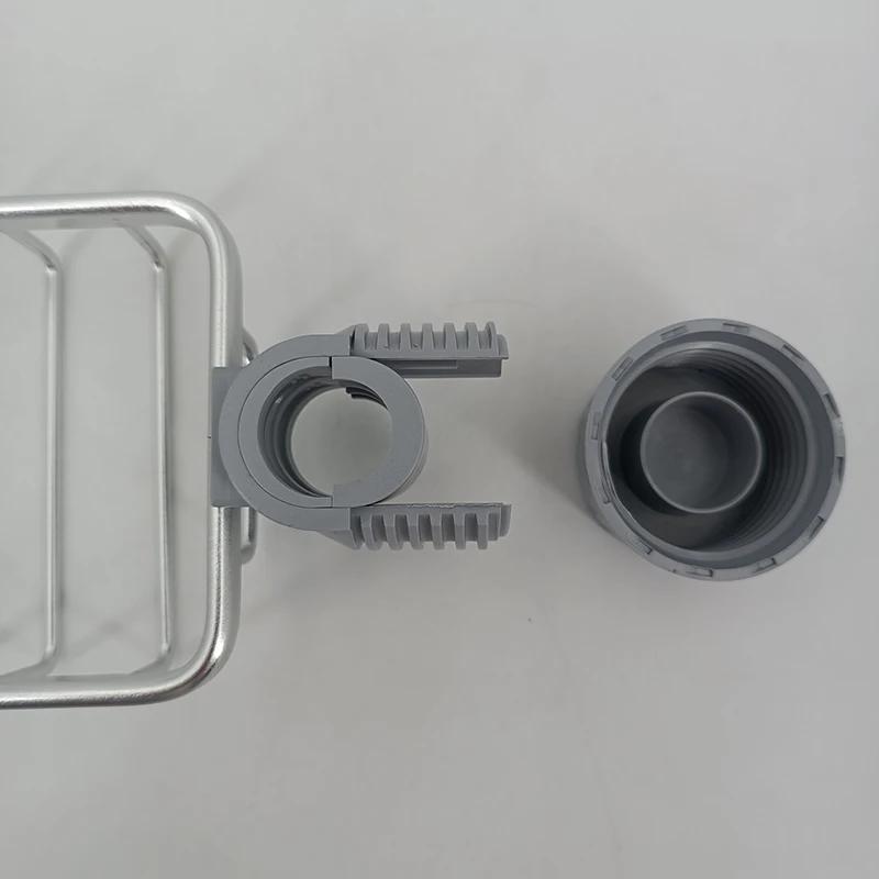 Bathroom Shelves Shower Rack Aluminum Basket for Shampoo Soap Bathroom Storage Adjustable Kitchen Faucet Sink Rag Holders