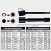 Y5GD 8pcs Swivels Sockets Wrenches Adapters Alloy Steel Construction Suitable with Power Tool Maintenance
