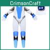 Astro Bot Cosplay Costume Polyester Jumpsuit For Gaming Event Dress-up