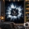 Wandbehang Gobelin Kristallpalast Fußball Druck Tuch für Wohnzimmer Schlafzimmer Heimdekoration