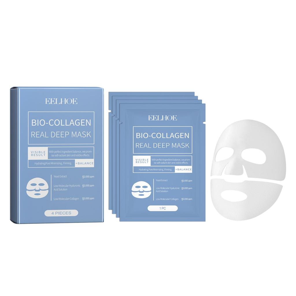 EELHOE Collagen Mask Hydrating Facial Skin Moisturizing Brightening Collagen Mask