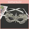 Hollow Costume Party Lace Mask With Water Diamond Decoration Halloween For