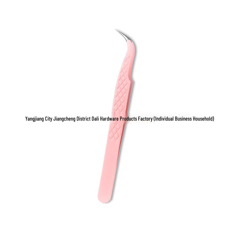 Precision Fiber Tip Eyelash Tweezers for Detailed Grafting and Blooming