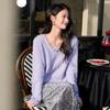 Women's V-Neck Knit Sweater