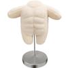 YUYAKESHI Dress Form, Mannequin, Cotton Doll, Display Stand, 20cm Torso, for Plush Clothes, Fluffy, Genderless (20cm Fat Body Mannequin)