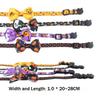 New Pet Cat Collar Halloween Woven Cat Collar Pumpkin Ghost Bow Tie Removable Cat Collar Holiday Cosplay Decoration with Bell