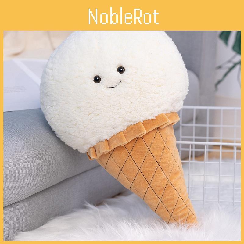 Plush Cream Ice Toys Cartoon Fill Doll Macaroon Xmas Gift Toys Stuffed Ornament