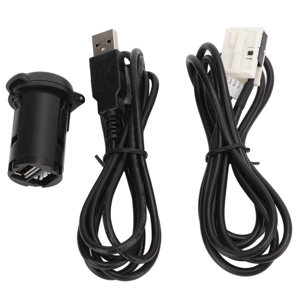 Male USB AUX Audio Jack Cable Replacement for Peugeot 206 207 307 308 407 408 508 607